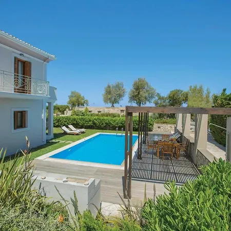 Agia Marina Sleeps 4 With Pool Air Con And Wifi Lefkáda